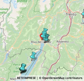 Mappa Via Celestino Eccher, 38066 Riva del Garda TN, Italia (18.42636)