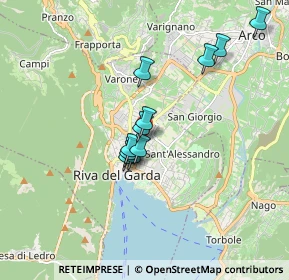 Mappa Via Celestino Eccher, 38066 Riva del Garda TN, Italia (1.37818)