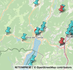 Mappa Via Celestino Eccher, 38066 Riva del Garda TN, Italia (10.447)