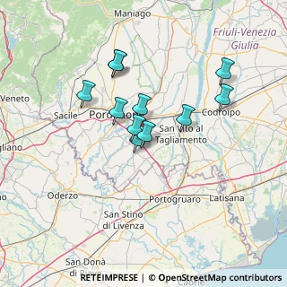 Mappa Via Bando, 33082 Azzano decimo PN, Italia (11.20091)