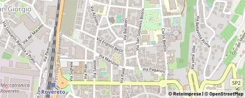 Mappa Rovereto