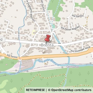 Mappa Via Valcuvia, 48, 21030 Brenta VA, Italia, 21030 Brenta, Varese (Lombardia)