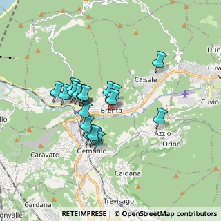 Mappa Piazza Diaz Armando, 21030 Brenta VA, Italia (1.3895)