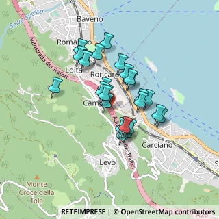 Mappa A26 Genova - Gravellona, 28838 Stresa VB, Italia (0.66538)