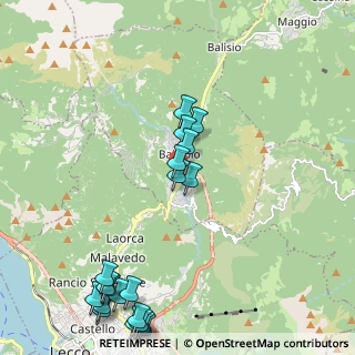 Mappa Via Alessandro Volta, 23811 Ballabio LC, Italia (2.692)