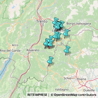 Mappa Località Fondo Grande, 38049 Folgaria TN, Italia (9.496)