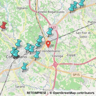 Mappa Viale Europa, 31020 San Vendemiano TV, Italia (2.6975)