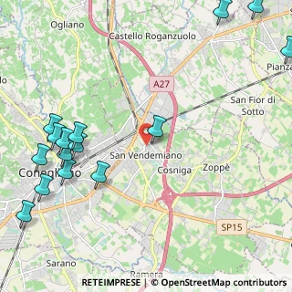 Mappa Viale Europa, 31020 San Vendemiano TV, Italia (2.97467)