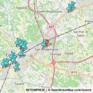 Mappa Viale Europa, 31020 San Vendemiano TV, Italia (3.06769)