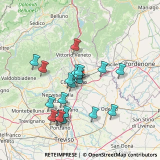 Mappa Via San Francesco, 31020 San Vendemiano TV, Italia (13.95)