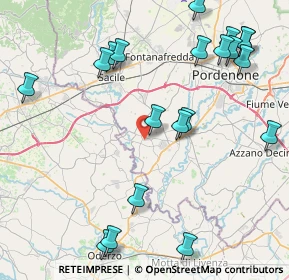 Mappa Via Dante Alighieri, 33070 Brugnera PN, Italia (10.198)