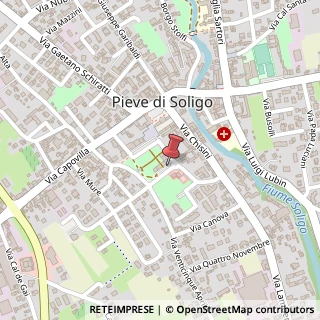 Mappa Piazza Caduti Nei Lager, 14, 31053 Pieve di Soligo, Treviso (Veneto)