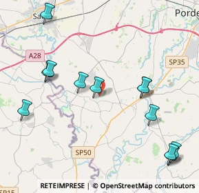 Mappa Via S. S. Rocco e Matteo, 33070 Brugnera PN, Italia (4.80333)