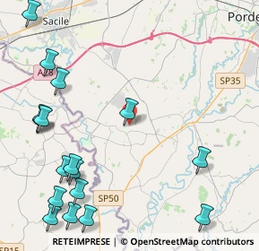 Mappa Via S. S. Rocco e Matteo, 33070 Brugnera PN, Italia (5.81353)