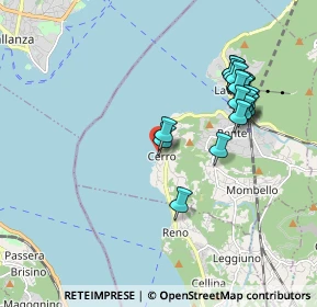 Mappa Via dei Pescatori, 21014 Laveno-Mombello VA, Italia (1.8815)