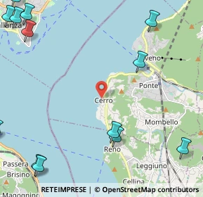 Mappa Via dei Pescatori, 21014 Laveno-Mombello VA, Italia (3.646)