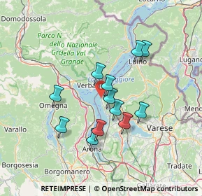 Mappa Via dei Pescatori, 21014 Laveno-Mombello VA, Italia (11.48833)