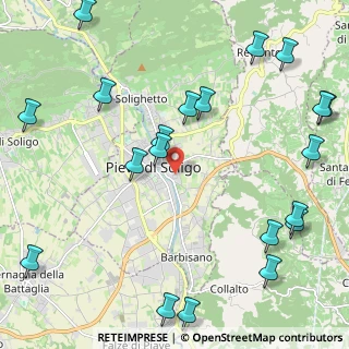 Mappa Via Papa Luciani, 31053 Pieve di Soligo TV, Italia (2.882)