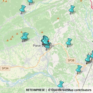 Mappa Via Papa Luciani, 31053 Pieve di Soligo TV, Italia (5.315)