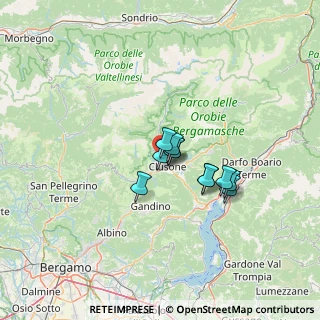 Mappa Via Foppa, 24020 Piario BG, Italia (8.29636)