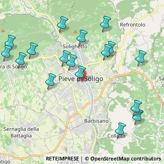 Mappa Piazzetta San Marco, 31053 Pieve di Soligo TV, Italia (2.53)
