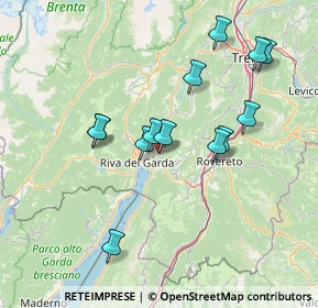 Mappa Via Fibbie, 38062 Arco TN, Italia (13.67)