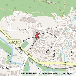 Mappa Via del Noghetto,  16, 21033 Cittiglio, Varese (Lombardia)