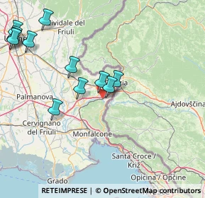 Mappa Via Malnišče, 34070 Savogna D'Isonzo GO, Italia (18.51917)