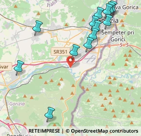 Mappa Via Malnišče, 34070 Savogna D'Isonzo GO, Italia (5.02231)