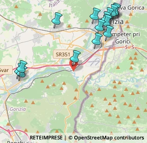 Mappa Via Malnišče, 34070 Savogna D'Isonzo GO, Italia (5.15)