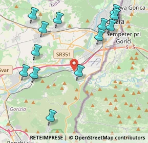 Mappa Via Malnišče, 34070 Savogna D'Isonzo GO, Italia (4.97154)