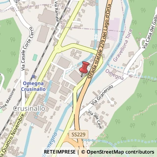 Mappa Via alle Brughiere, 21, 28887 Omegna, Verbano-Cusio-Ossola (Piemonte)