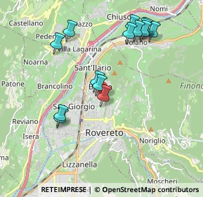 Mappa Via Emilio Chiocchetti, 38068 Rovereto TN, Italia (1.98357)