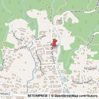 Mappa Via San Quirico, 24, 21030 Brenta, Varese (Lombardia)