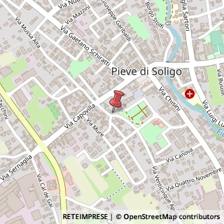 Mappa Via XXV Aprile, 7, 31053 Pieve di Soligo, Treviso (Veneto)