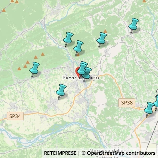 Mappa Via Mure, 31053 Pieve di Soligo TV, Italia (4.75308)