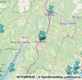 Mappa Via E. Chiocchetti, 38068 Rovereto TN, Italia (28.198)