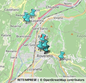 Mappa Via E. Chiocchetti, 38068 Rovereto TN, Italia (1.35083)