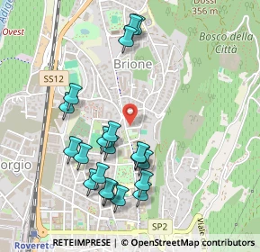 Mappa Via E. Chiocchetti, 38068 Rovereto TN, Italia (0.4965)