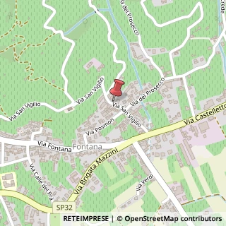 Mappa Via S. Vigilio, 15, 31010 Farra di Soligo TV, Italia, 31010 Farra di Soligo, Treviso (Veneto)