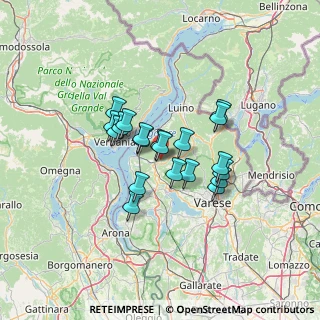 Mappa Via Privata Silana, 21030 Brenta VA, Italia (9.5765)