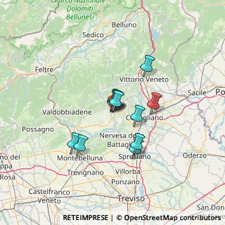 Mappa Via Chisini, 31053 Pieve di Soligo TV, Italia (9.13273)