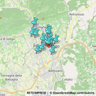 Mappa Via Chisini, 31053 Pieve di Soligo TV, Italia (0.915)
