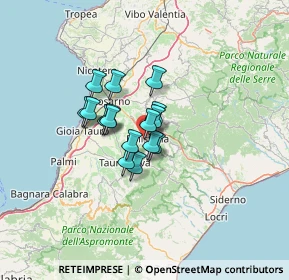 Mappa Via Catena, 89024 Polistena RC, Italia (8.74375)