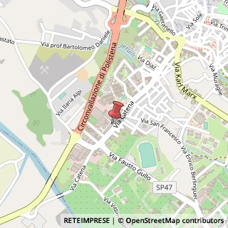 Mappa Via Catena,  57, 89024 Polistena, Reggio di Calabria (Calabria)