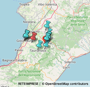 Mappa Via Calvario, 89024 Polistena RC, Italia (8.325)