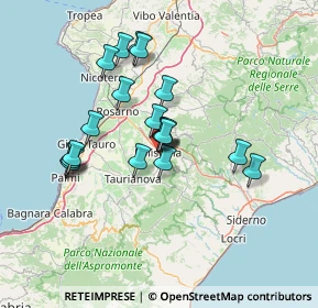 Mappa Via Alessi, 89024 Polistena RC, Italia (12.8895)