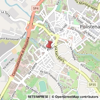 Mappa Via Santa Marina, 193, 89024 Polistena, Reggio di Calabria (Calabria)