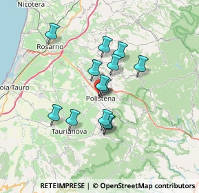 Mappa Via Vescovo Morabito, 89024 Polistena RC, Italia (5.99846)