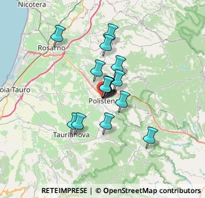 Mappa Via Vescovo Morabito, 89024 Polistena RC, Italia (5.002)